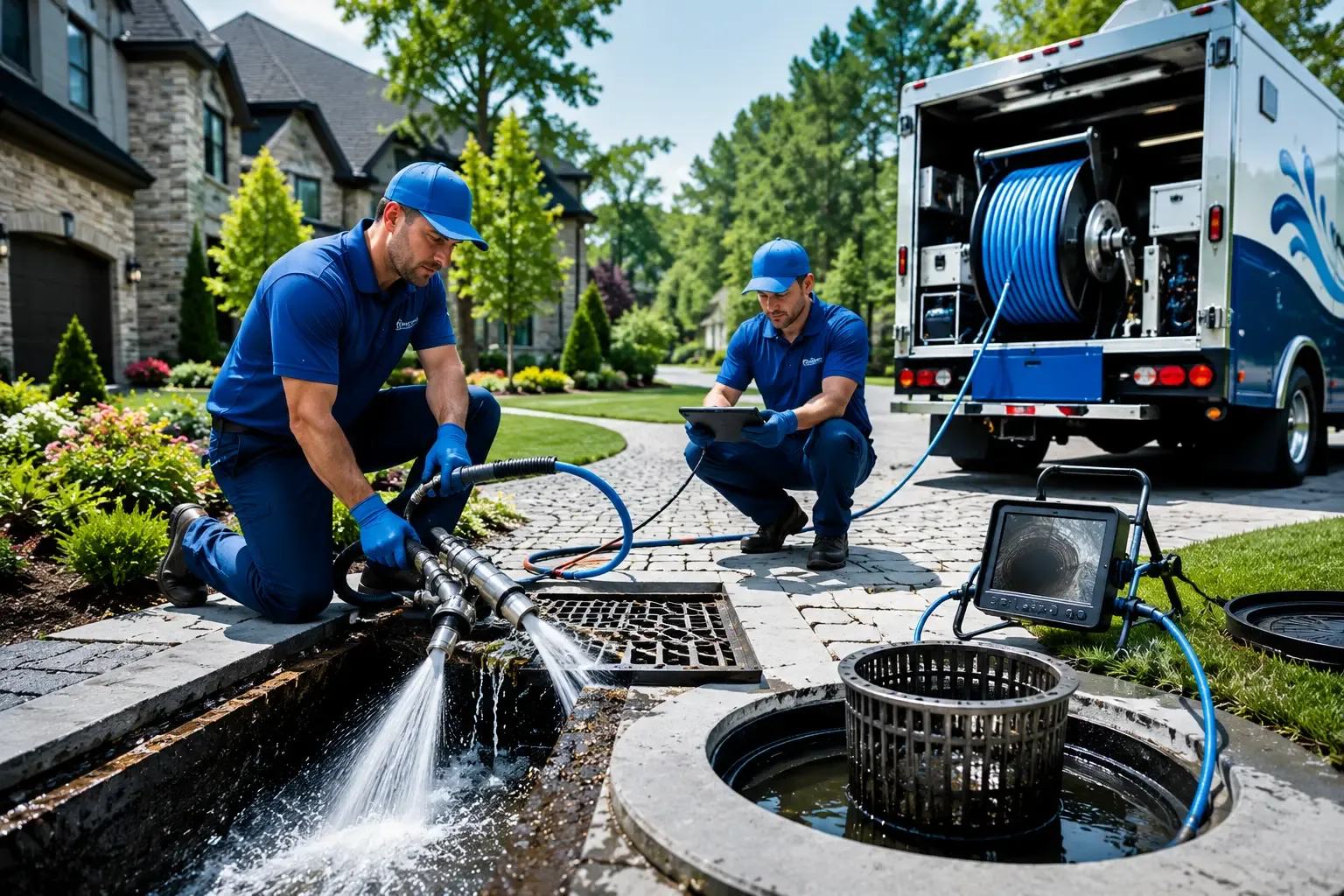 Local outdoor drain cleaning professionals in Winchester, OH